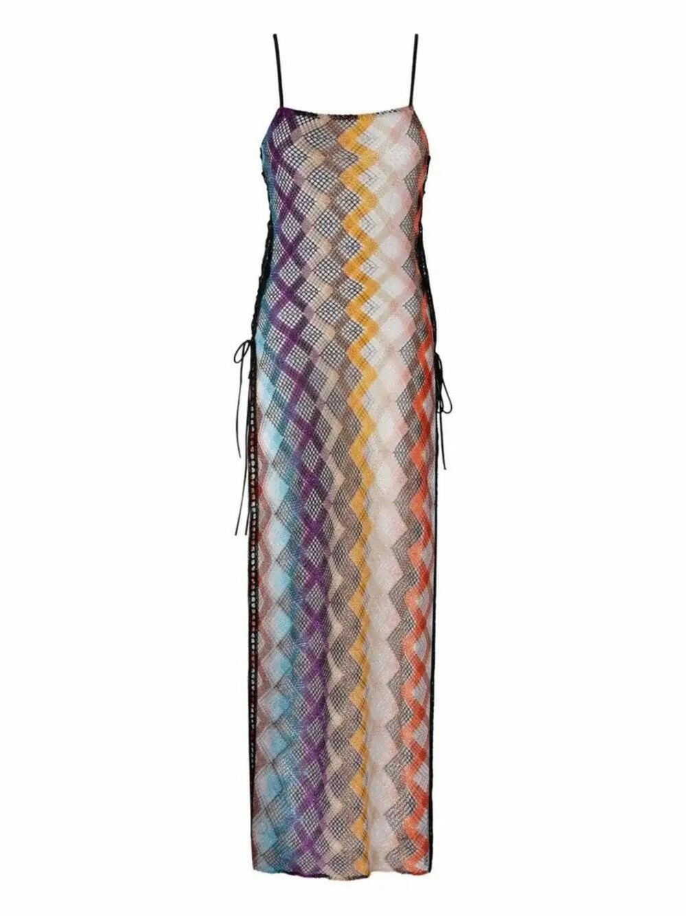 Missoni Purple Gold Chevron Knit Cover-Up - Picture 1 of 7
